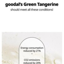 Goodal - Green Tangerine Vita C Dark Spot Care Serum Mask Set