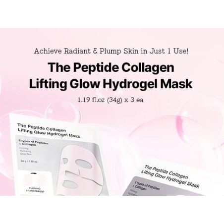 COSRX - The Peptide Collagen Lifting Glow Hydrogel Mask