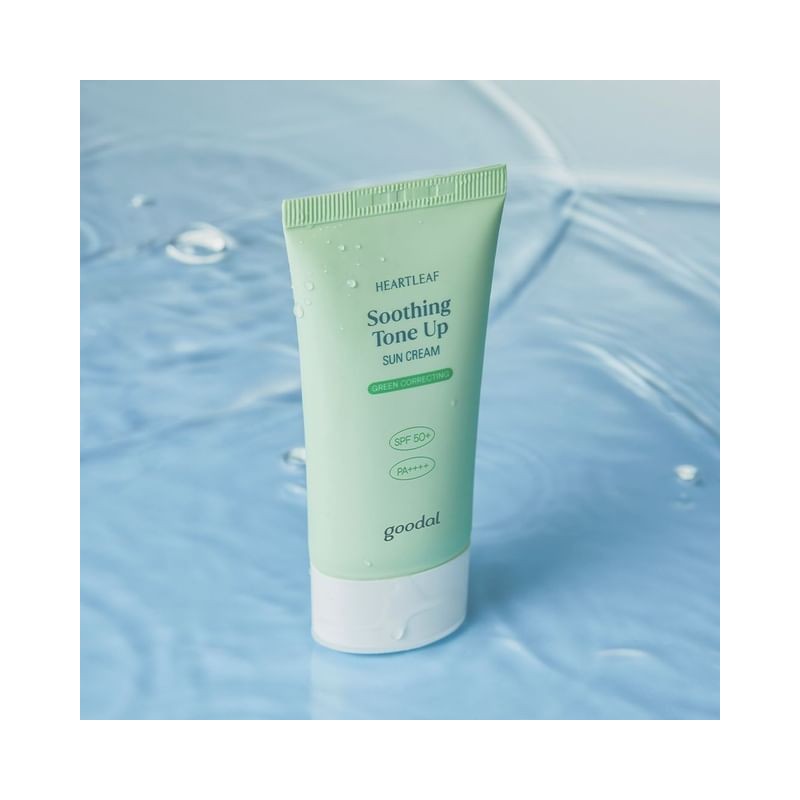 Goodal - Heartleaf Soothing Green Tone Up Sun Cream
