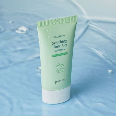 Goodal - Heartleaf Soothing Green Tone Up Sun Cream