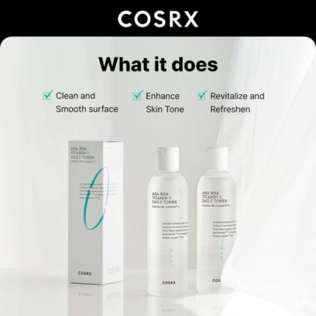 COSRX - Refresh AHA BHA Vitamin C Daily Toner