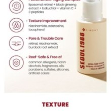 KSECRET - SEOUL 1988 Serum : Retinal Liposome 2% + Black Ginseng