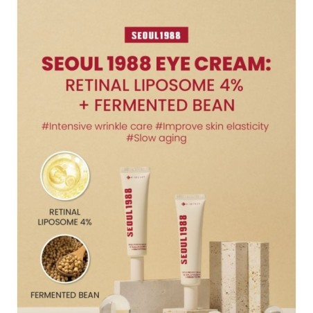 KSECRET - SEOUL 1988 Eye Cream : Retinal Liposome 4% + Fermented Bean