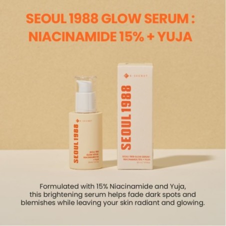 KSECRET - SEOUL 1988 Glow Serum : Niacinamide 15% + Yuja