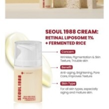 KSECRET - SEOUL 1988 Cream : Retinal Liposome 1% + Fermented Rice