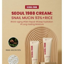 KSECRET - SEOUL 1988 Cream : Snail Mucin 93% + Rice