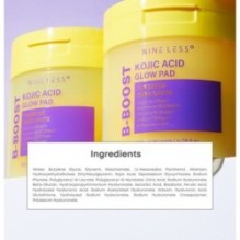 NINELESS - B-Boost Kojic Acid Glow Pad