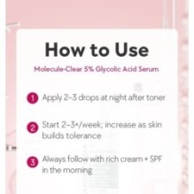 NINELESS - Molecule-Clear 5% Glycolic Acid Serum