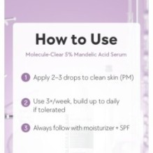 NINELESS - Molecule-Clear 5% Mandelic Acid Serum