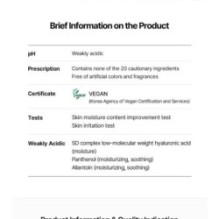 Torriden - DIVE-IN Low Molecular Hyaluronic Acid Soothing Cream Mini