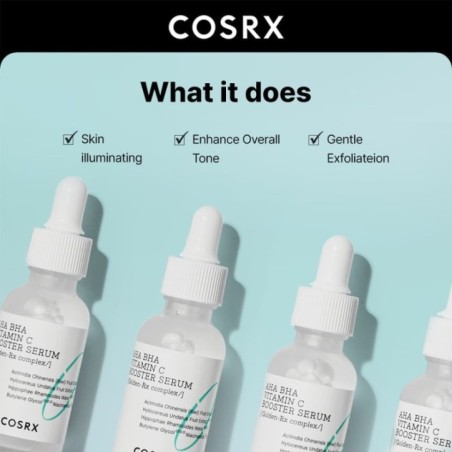 COSRX - Refresh AHA BHA Vitamin C Booster Serum