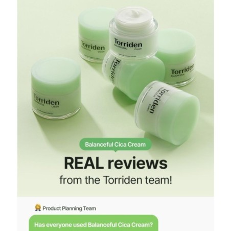 Torriden - Balanceful Cica Cream