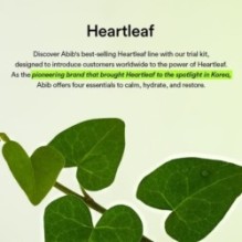 Abib - Heartleaf Calming Trial Kit