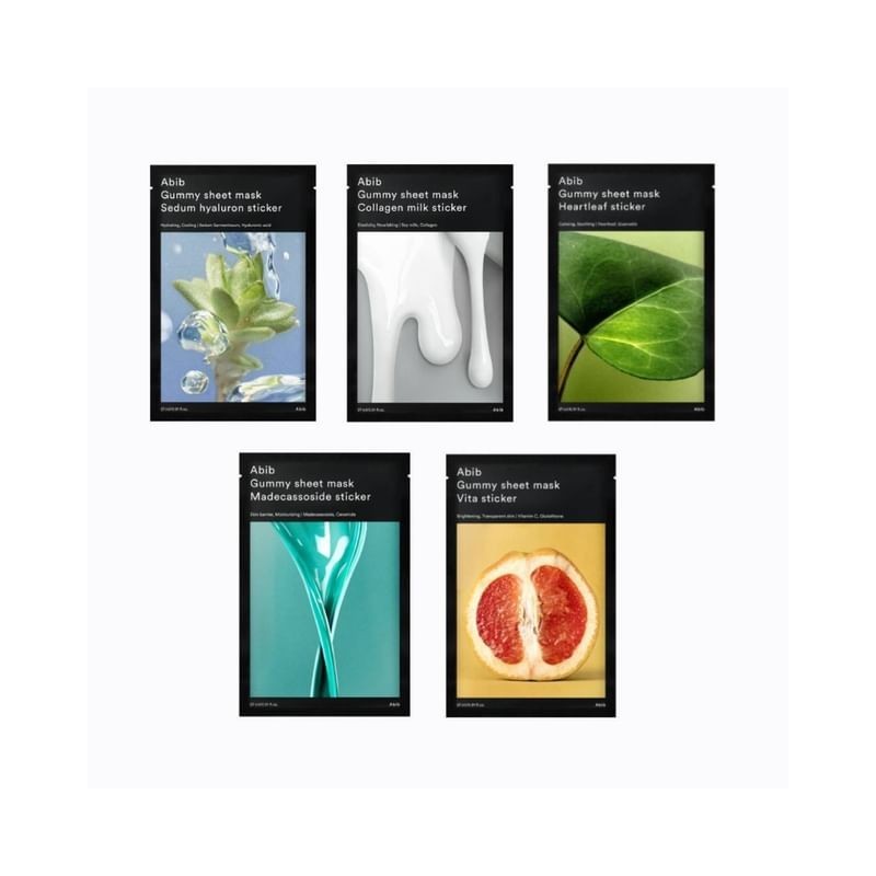 Abib - Gummy Sheet Mask - 5 Types