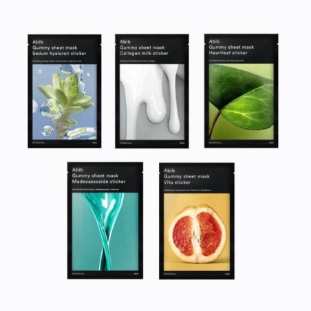 Abib - Gummy Sheet Mask - 5 Types