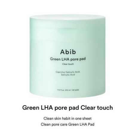 Abib - Green LHA Pore Pad Clear Touch