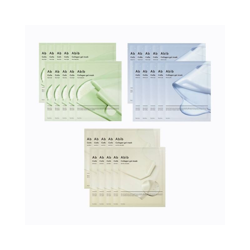 Abib - Collagen Gel Mask Set - 3 Types