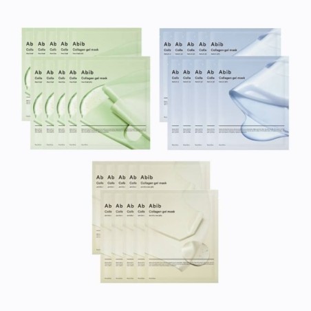 Abib - Collagen Gel Mask Set - 3 Types