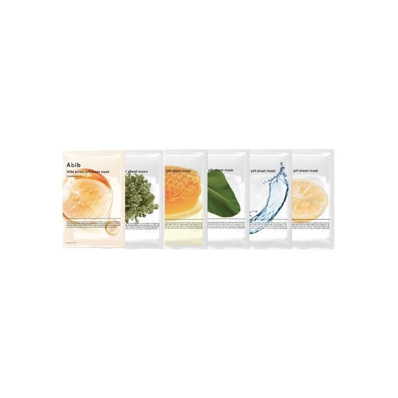 Abib - Mild Acidic pH Sheet Mask - 6 Types