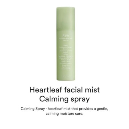 Abib - Heartleaf Facial Mist Calming Spray Set