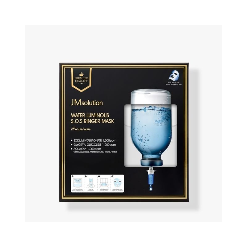 JMsolution - Water Luminous S.O.S Ringer Mask Set Premium