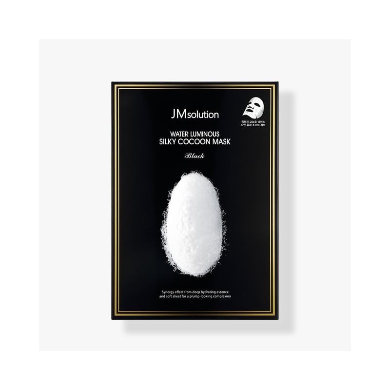 JMsolution - Water Luminous Silky Cocoon Mask Set Black