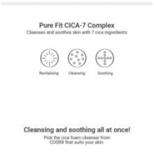 COSRX - Pure Fit Cica Creamy Foam Cleanser