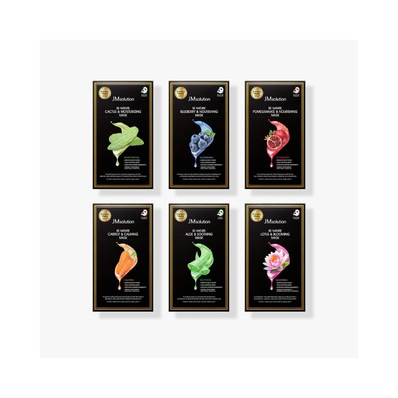 JMsolution - Be Nature Mask Set - 6 Types