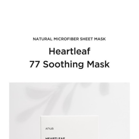 Anua - Heartleaf 77% Soothing Sheet Mask