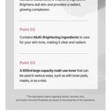 JMsolution - Skin Boost Glutathione Toner XL 1.0