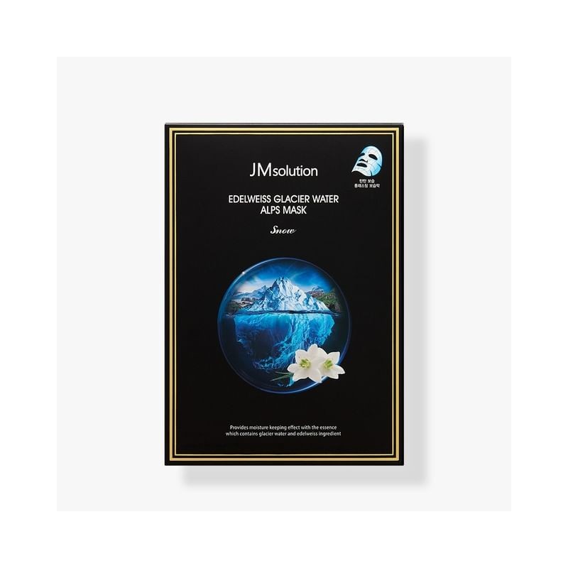 JMsolution - Edelweiss Glacier Water Alps Mask Set Snow