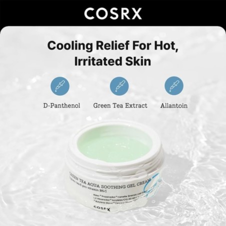 COSRX - Green Tea Aqua Soothing Gel Cream