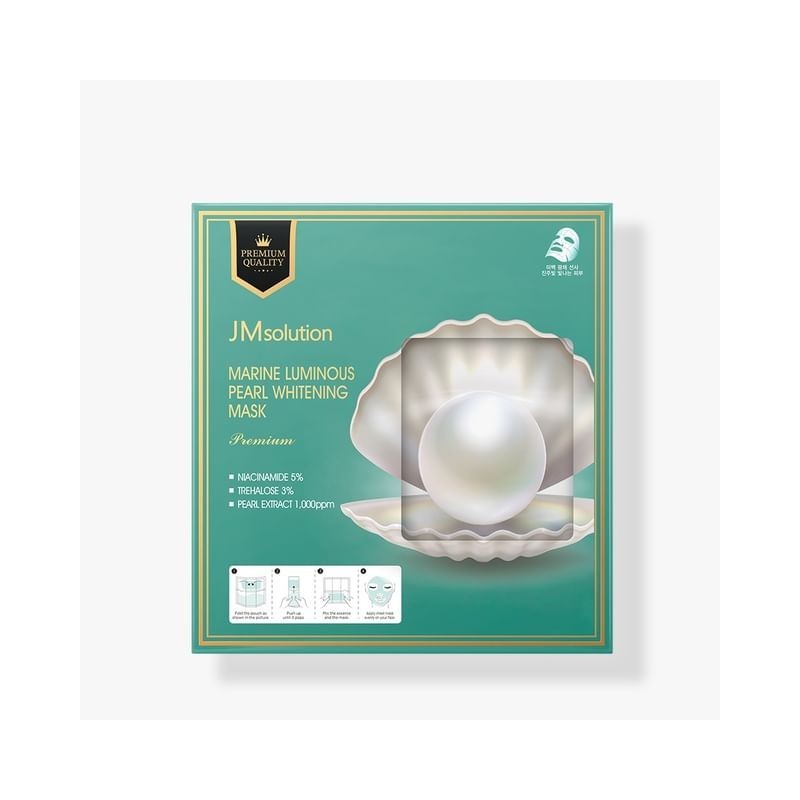 JMsolution - Marine Luminous Pearl Deep Moisture Mask Set Premium