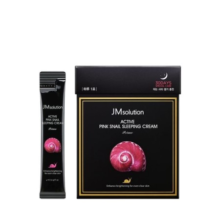 JMsolution - Active Pink Snail Sleeping Cream Prime