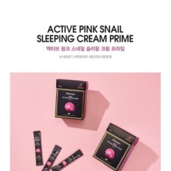 JMsolution - Active Pink Snail Sleeping Cream Prime