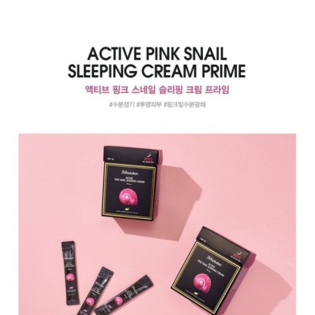 JMsolution - Active Pink Snail Sleeping Cream Prime