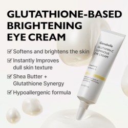 Genabelle - Glutamin-C Luminous Eye Cream 10 Ml - Brightening Eye Cream