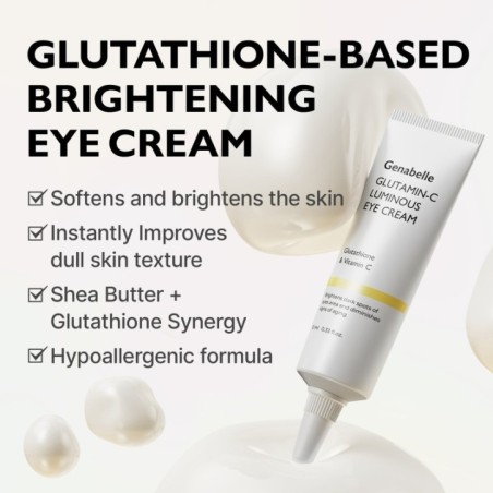 Genabelle - Glutamin-C Luminous Eye Cream 10 Ml - Brightening Eye Cream
