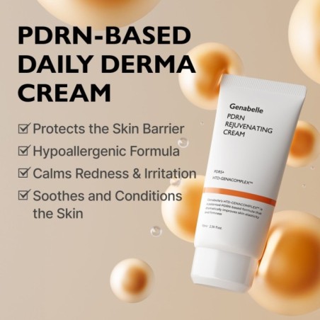 Genabelle - Pdrn Rejuvenating Cream Lightweight Moisturizer with Original Pdrn and Cica
