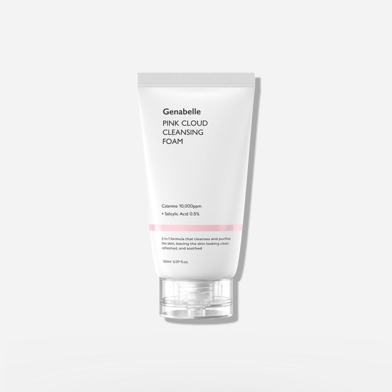Genabelle - Pink Cloud Cleansing Foam Gentle Moisturizing