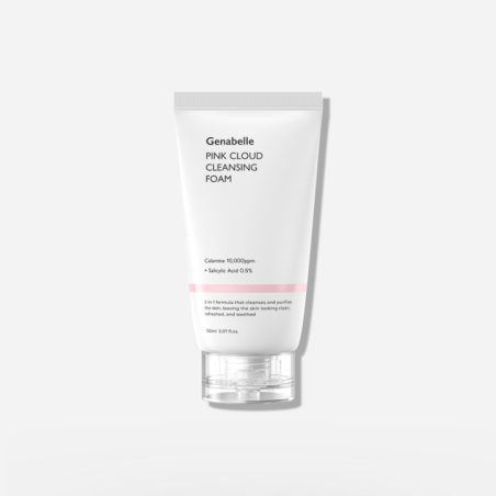 Genabelle - Pink Cloud Cleansing Foam Gentle Moisturizing