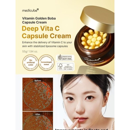 medicube - Deep Vita C Capsule Cream