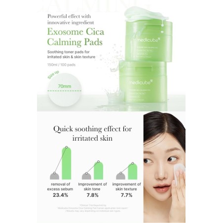 medicube - Exosome Cica Calming Pad