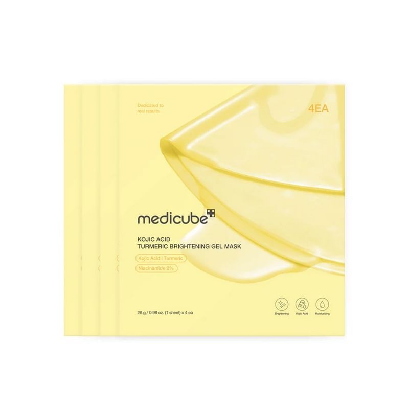 medicube - Kojic Acid Turmeric Brightening Gel Mask Set
