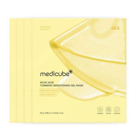 medicube - Kojic Acid Turmeric Brightening Gel Mask Set