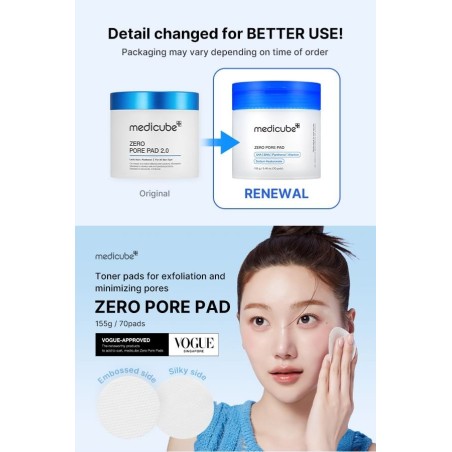 medicube - Zero Pore Pad 2.0