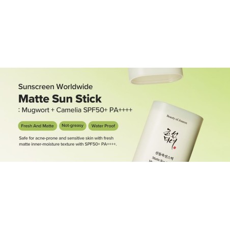 Beauty of Joseon - Matte Sun Stick