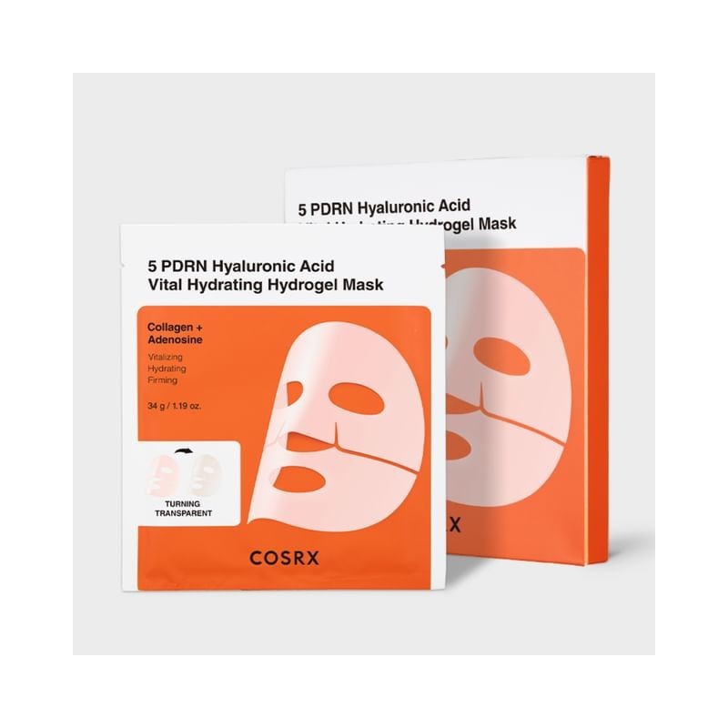 COSRX - 5 PDRN Hyaluronic Acid Vital Hydrating Hydrogel Mask Set