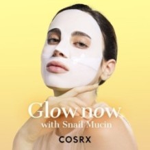 COSRX Advanced Snail Mucin Glass Glow Hydrogel Sheet Mask 34g