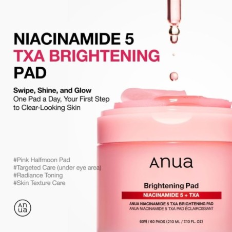 Anua - Niacinamide 5 TXA Brightening Pad